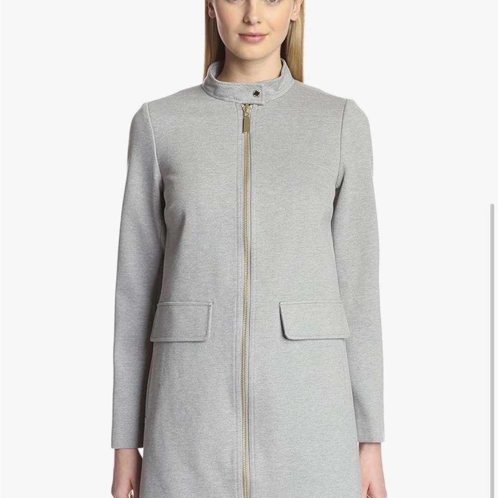 Vince Camuto Light Gray Trench Coat